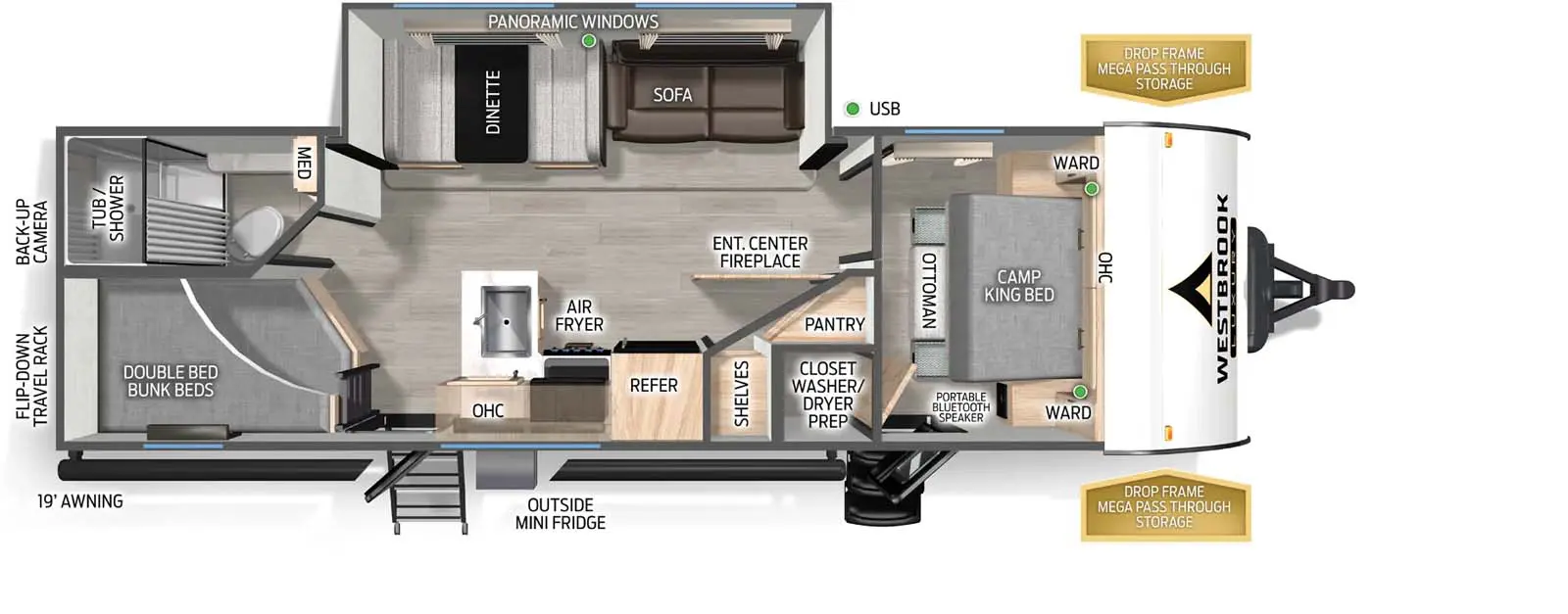 285BHLC Floorplan Image